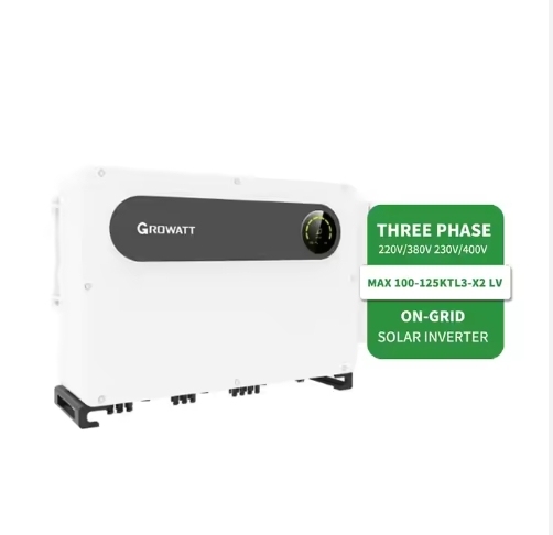 Growatt MAX 100-150KTL3-X LV/MV Three Phase on Grid Solar System Inverter 100-150Kw 99.9% MPPT Efficiency