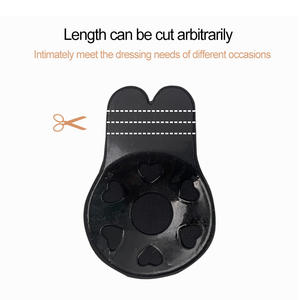 <span class=keywords><strong>Sujetador</strong></span> Copa Accesorios Mujeres Sexy Sin Frente Algodón Sin Tirantes Acolchado Push up <span class=keywords><strong>Sujetador</strong></span> Autoadhesivo Sin Costuras - Product Image 3