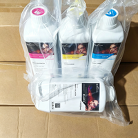 Encre de sublimation à haut taux de transfert 1000 ml pour l'impression sur tissu polyester, couleurs vibrantes, anti-colmatage, encre pour presse à chaud