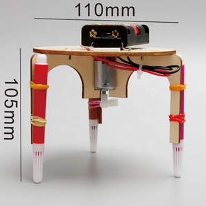 Kit de Experimentos Científicos de Madera para Niños de Primaria, Modelo Educativo STEAM T-M203, Robot de Graffiti DIY OEM - Product Image 2