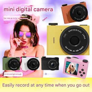New Multi-functional Student Front&amp;rear Dual <strong>Camera</strong> 20 Million Pixel Portable Pocket <strong>Camera</strong> Retro Classic <strong>Mini</strong> <strong>Digital</strong> <strong>Camera</strong> - Product Image 2
