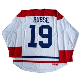 Maillot de hockey personnalisé sublimé de qualité supérieure Sibrin |   Tissu en maille respirant antibactérien 100% polyester |   Nom d'équipe personnalisé - Product Image 2