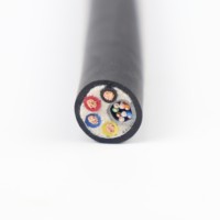 Câble industriel LIIBN pour transmission de données et contrôle de puissance, fil combiné, conducteur en cuivre isolé TPE, 12 AWG, 600V, bobine personnalisée