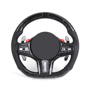 <span class=keywords><strong>Volante</strong></span> Deportivo X3 M Sport de Fibra de Carbono Forjada con LED, Modelo M Performance, Botones M1/M2, G01/G20/G30/G38/G82/G80/M3/G11/G22/M6 - Product Image 1