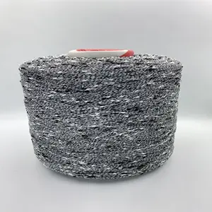 2020 Hot sale 10NM/1 100%polyester Neps fancy yarn for 3GG- 10GG flat knitting machine