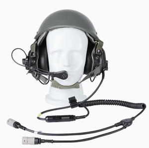 Sistema <span class=keywords><strong>de</strong></span> Comunicación por Cable para Casco PTE-747 con Forro Interior Ignífugo CVC <span class=keywords><strong>de</strong></span> Talla Grande para Tripulantes - Product Image 4