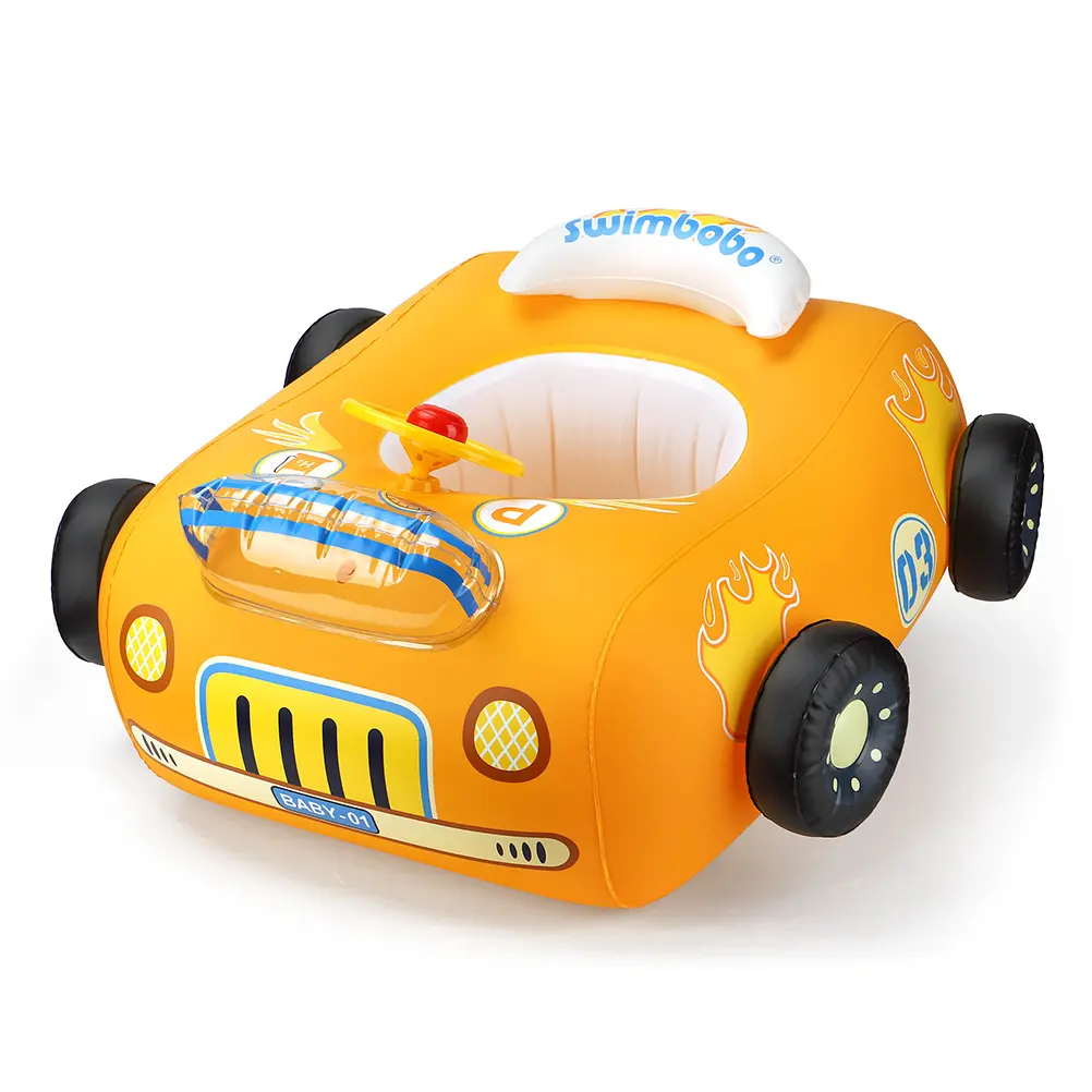 Swimobo gonfiabile seggiolino auto barca galleggiante all'aperto bambini giocattolo d'acqua volante bambini piscina galleggiante anello