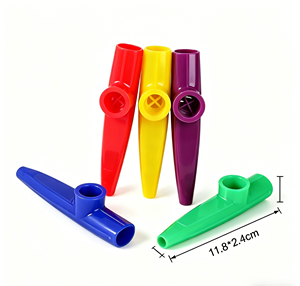 <span class=keywords><strong>Kazoo</strong></span> pour enfants, flûte musicale, diaphragmes, instrument de musique, <span class=keywords><strong>sifflet</strong></span> en plastique pour cadeau de fête, accessoires d'instruments de musique - Product Image 2
