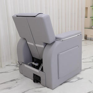 Modern Luxury Beauty Nail Salon Furniture Drainage Pump Foot Spa <b>Vibration</b> Heating Massage Pedicure <b>Chair</b> Customizable Color - Product Image 4