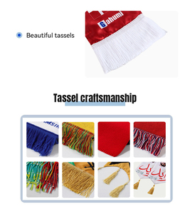 Ensemble de bandeaux et de bracelets de sport personnalisés <span class=keywords><strong>avec</strong></span> logo et drapeau national, bandeaux élastiques anti-transpiration pour événements sportifs (football, course à pied) et cadeaux - Product Image 4