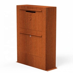 Outdoor Large Post Box Parcel Drop Box Metal Storage Parcel Drop Box for Mail