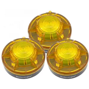 Balise LED d'urgence ambre avec base magnétique, lumière de sécurité clignotante pour véhicules, camions, tracteurs, voiturettes de golf, <span class=keywords><strong>lampe</strong></span> stroboscopique à lumière constante - Product Image 1