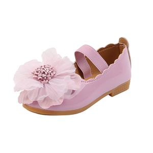 MYWAY La nueva versión coreana de suela blanda de moda para niños de los zapatos planos Big Flower Princess <span class=keywords><strong>Darling</strong></span> - Product Image 1