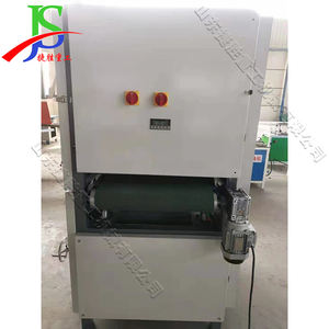 Lijadora de banda ancha de rastrojo blanco de madera maciza puerta de madera armario imprimación máquina lijadora máquina pulidora plana - Product Image 6