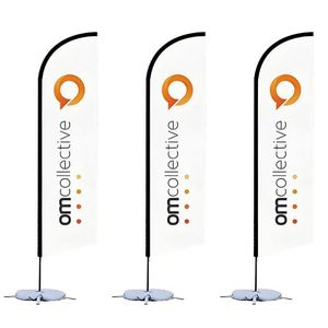 Factory Wholesale High Quality Feather <b>Flags</b> Digital Printed Single or Double Sided for Advertising - Product Image 6