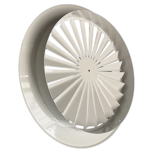 Vòng Trần khuếch tán <span class=keywords><strong>ABS</strong></span> nhựa Vòng Trần khuếch tán van điều tiết <span class=keywords><strong>ABS</strong></span> nhựa Cửa thoát khí xoáy lỗ thông hơi - Product Image 4