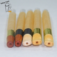 Papier à cigarette en bois résistant aux hautes températures, personnalisé en usine, avec un diamètre de 8 mm à 10 mm