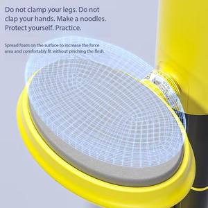 बहु-कार्यात्मक पर्यावरण अनुकूल पोर्टेबल जांघ मास्टर 2-इन-1 लेग क्लैंप आर्म ताकत ट्रेनर फिटनेस उपकरण घर आंतरिक जांघ का उपयोग आंतरिक जांघ - Product Image 4