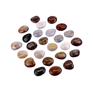 Ciottoli Colorati Lucidati con Incisione Laser, <span class=keywords><strong>Pietre</strong></span> Decorative da 3-5 cm <span class=keywords><strong>per</strong></span> Artigianato e <span class=keywords><strong>Giardino</strong></span> - Product Image 5