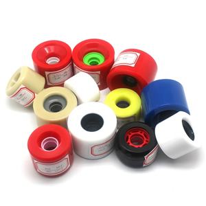 Roues de planche à roulettes pro PU moulé HR95A HR100A 55D 83B 84BN 85BD 85% à rebond élevé <span class=keywords><strong>meilleur</strong></span> fournisseur de roues de patins offre d'usine - Product Image 1