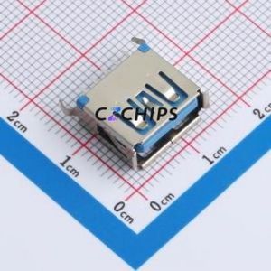 HC-USB3.0-L115-WJ USB Connector Through hole Component (THT) Connector Type-A USB 3.0 Female Through Hole - Product Image 1