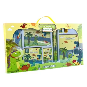 JTX347 Children's Day Gift Back To School Stationery Gift Sets For Kids Goodie Bag Pencil Puzzle Notebook Stationery Set