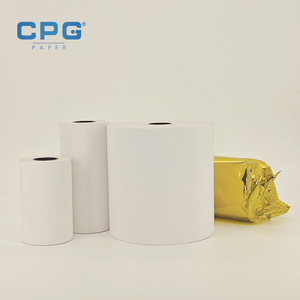 Papel Térmico para Recibos Personalizado OEM, Impermeable, 57x38mm, 45gsm, Rollo de Papel Térmico para Pedidos de Restaurante - Product Image 1