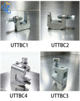 Pince de fixation UL FM série UTTBC2 en fonte ductile ou acier au carbone pour suspension structurelle et système d'extinction d'incendie
