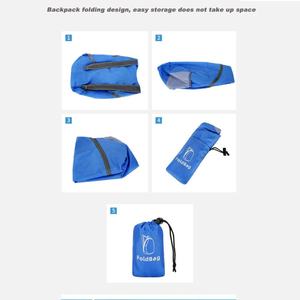 Hot Selling Portable Foldable Polyester Outdoor Bicycle <b>Backpack</b> for Camping Hiking Sports - Product Image 6