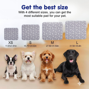 Wholesale Pet Training Supplies Washable Puppy Training <b>Pad</b> <b>Waterproof</b> Dog Pee <b>Pad</b> Reusable Pee <b>Pads</b> for Dogs and Cats - Product Image 6