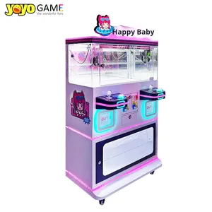 Machine à griffes commerciale double pour poupées et snacks, modèle mini boutique, entièrement transparente, pour influenceurs, transfrontalière - Product Image 3
