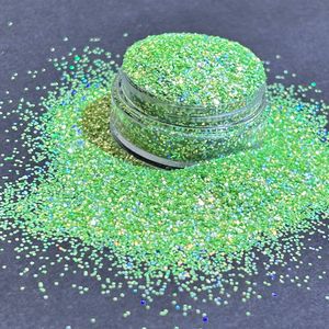 Polvo de Purpurina Gruesa Holográfica de Grado Cosmético al por Mayor, Pigmento Brillante OEM para Rostro, Cuerpo y Uñas en Fiestas y Festivales - Product Image 1