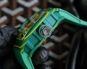 Montre squelette de luxe sport haut de gamme à remontage manuel avec tourbillon, design ergonomique - Product Image 6