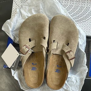 Birkenstocks Bottes de neige personnalisées en daim de vache Semelle en liège bio à enfiler Bout fermé Léger Respirant Antidérapant Confort Soutien de la voûte plantaire - Product Image 3