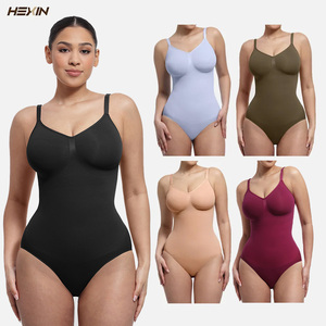 Hexin Của Phụ Nữ Độ Đàn Hồi Cao Vô Hình Cưới Shapewear Bodysuit Skinny Tập Thể Dục Và Thiết Kế Rắn Tập Thể Dục Đan Trang Phục - Product Image 1