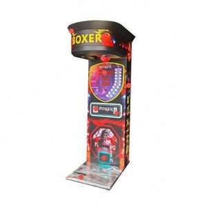 Boxing <b>Machine</b> Dragon Warrior <b>Punch</b> Game with LED Cabinet Coin Payment English for Shopping Mall Boxer Contest - Product Image 3