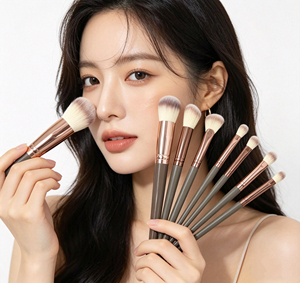 Best-selling professional <b>makeup</b> brush set for facial <b>makeup</b>, including eyeshadow, blush, foundation and other <b>makeup</b> <b>tools</b>. - Product Image 3