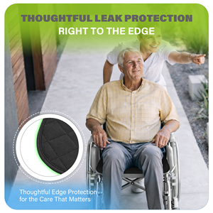 Coussin de siège de chaise imperméable réutilisable, protège-siège lavable pour les soins de l'incontinence - Product Image 5