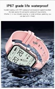 Luxuriöses Design Vollständig Berührungsempfindlicher Sport-Fitness-Tracker IP67 Wasserdicht Mesh Android iOS Smartwatch Herren Reloj Y13 Smart Watch - Product Image 5