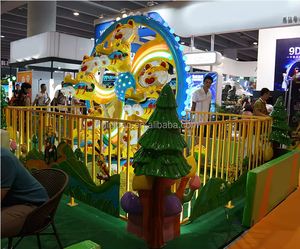 Design accattivante gioco di divertimento macchina Kiddie Ride carino Mini ruota panoramica altalena macchina 5 posti per la vendita - Product Image 6