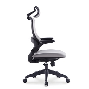 Manufacturer Mesh Office <b>Desk</b> Chair Luxury Ergonomic Executive Commercial Office Chairs with Headrest - Product Image 6