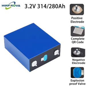UN38.3/MSDS được chứng nhận 280/314ah 3.2V tế bào hình lăng trụ hiệu suất chu kỳ sâu với Thiết kế tab đầy đủ-20 ℃ xả up điện dự phòng - Product Image 3