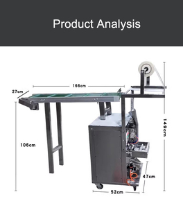 Máy đóng gói dạng đứng, băng tải, dùng cho trà, đồ ăn nhẹ, cà phê, gạo, bánh quy, hạt khô, phụ kiện phần cứng. - Product Image 6