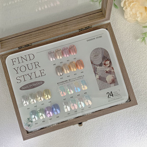 Poudre à ongles effet miroir magique 24 couleurs, poudre chromée Moonlinght, nouvelle poudre miroir fine et brillante géante - Product Image 3