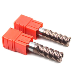 Fraise en bout <span class=keywords><strong>de</strong></span> rayon d'angle à 5 cannelures Fraise en bout à nez rond <span class=keywords><strong>de</strong></span> 12mm <span class=keywords><strong>pour</strong></span> le traitement <span class=keywords><strong>de</strong></span> l'alliage <span class=keywords><strong>de</strong></span> titane - Product Image 2