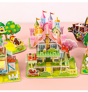Regali IStapromo, Nuovo Puzzle 3D Fai-da-Te per Bambini, Modellino in Carta Colorata, Giocattolo Artigianale, Garanzia di Qualità - Product Image 2