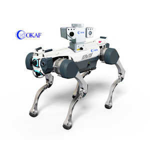 Ai thông minh Nhận dạng khuôn mặt an toàn công cộng bốn chân Robot Nhà Máy tuần tra kho an ninh Chó Robot - Product Image 1