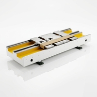 Base de lit de tour en fonte usinée CNC de précision avec traitement thermique de décompression, usinage par électroérosion à fil et brochage, fabrication sur mesure en fonderie