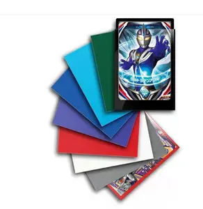 Fundas para tarjetas mate de colores personalizados 62x89mm Fundas para tarjetas de anime Funda para tarjetas de tamaño japonés