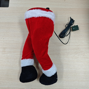 Decoración Colgante <span class=keywords><strong>para</strong></span> Árbol de <span class=keywords><strong>Navidad</strong></span>, Patas de Duende Animadas, Patas de Santa Claus Animadas, Patas de Peluche Navideñas - Product Image 5